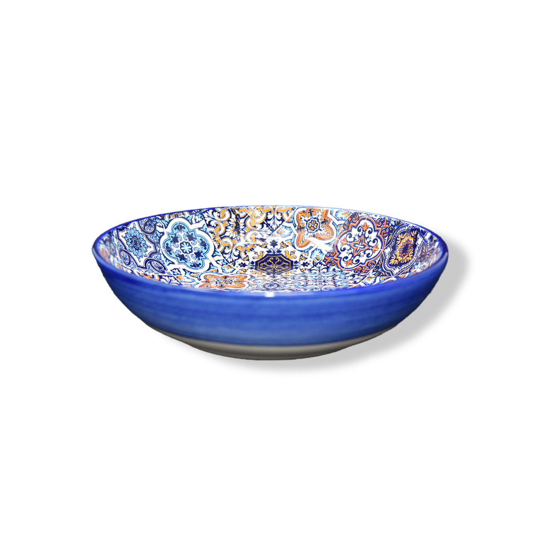 Azulejo Small Serving Bowl 7.25"