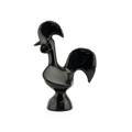 Alegria Black Rooster Statue