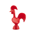 Alegria Red Rooster Statue