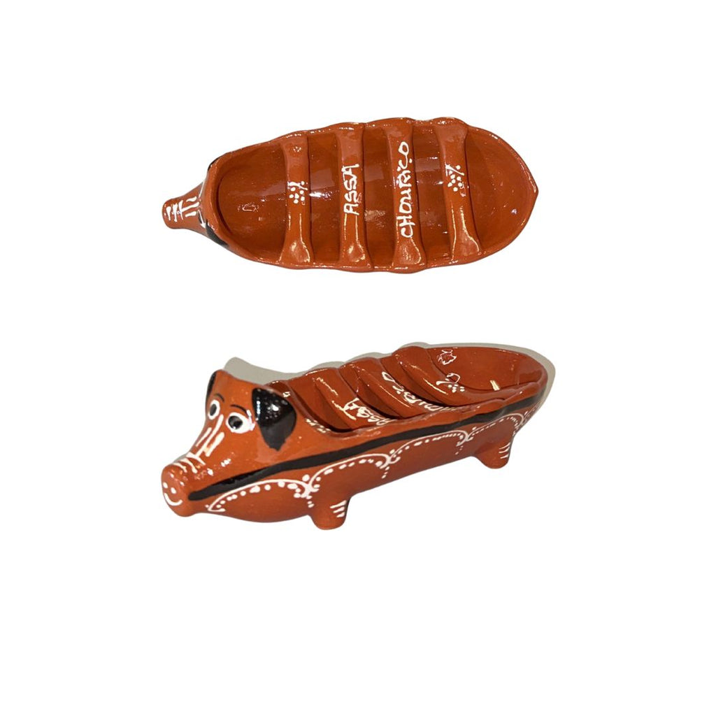 Arcos Clay Pig Sausage Roaster 11.6"