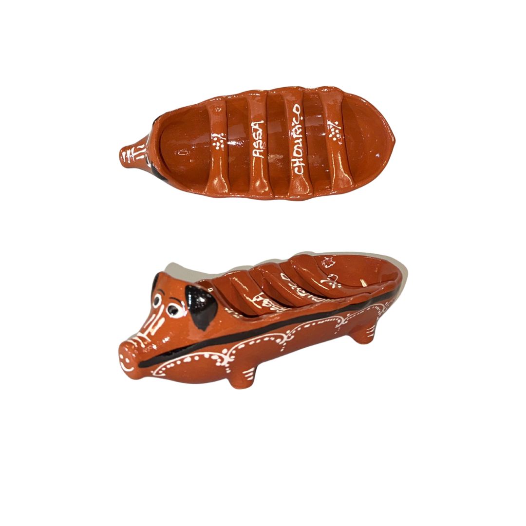 Arcos Clay Pig Sausage Roaster 11.6"