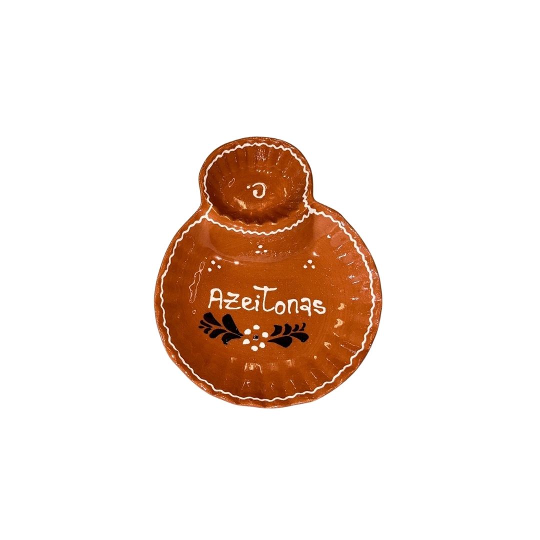 Arcos Clay Olive Dish 6.75"