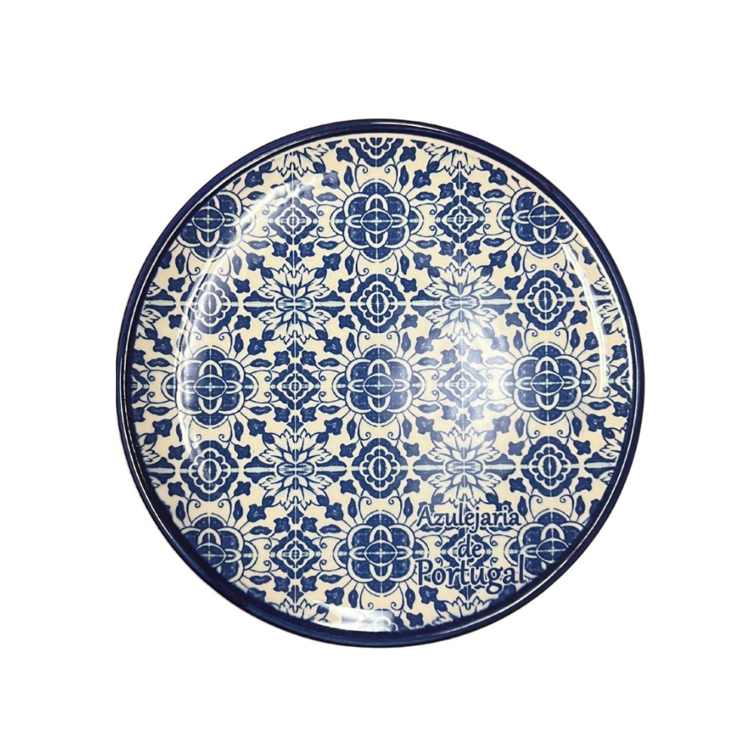 Pinha Azul Decorative Plate