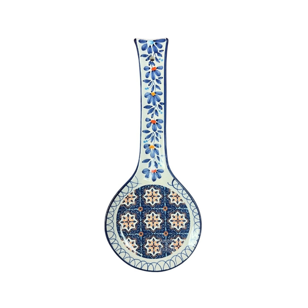 Flor Geometrica Spoon Rest 10"