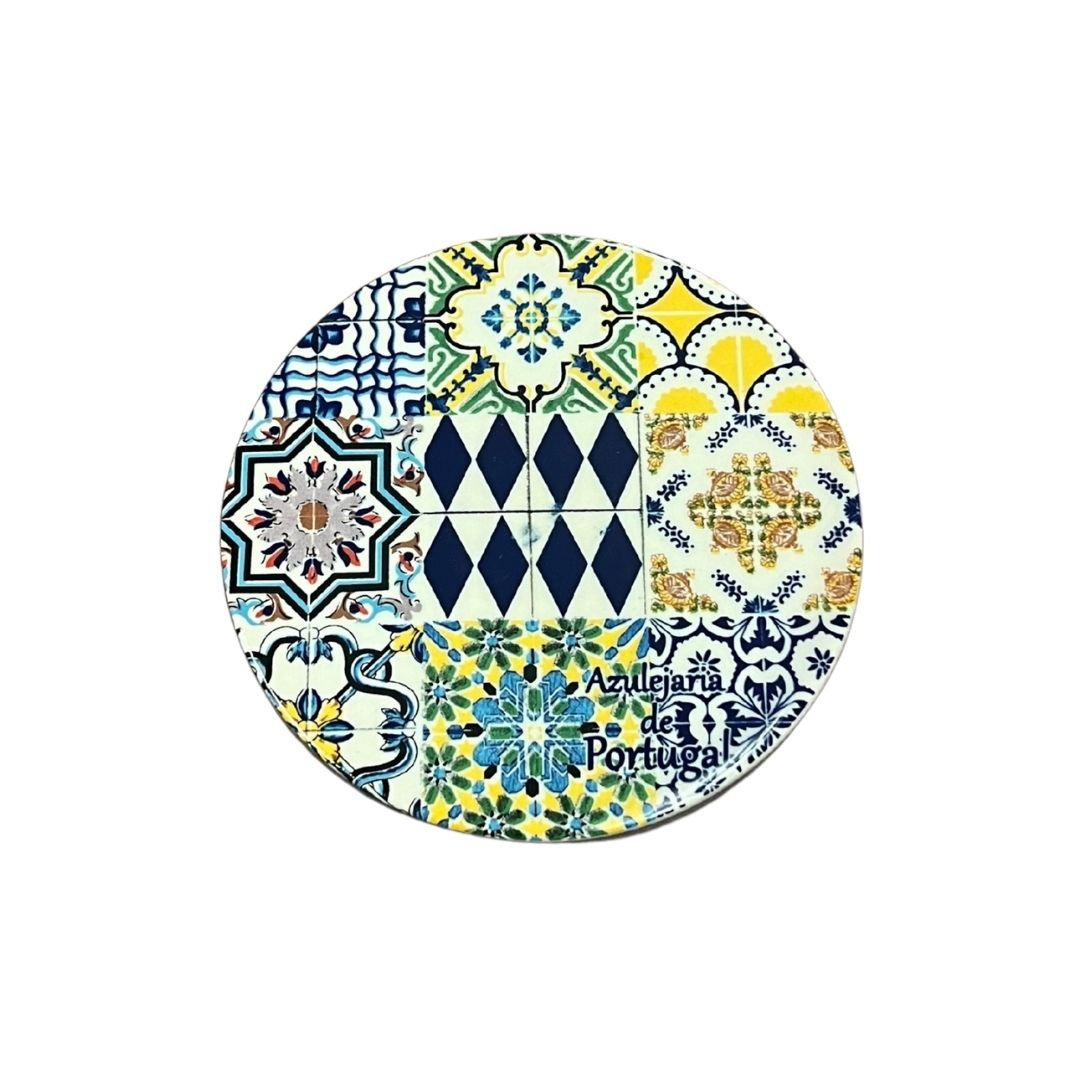 Saudade Coaster with Cork 4"