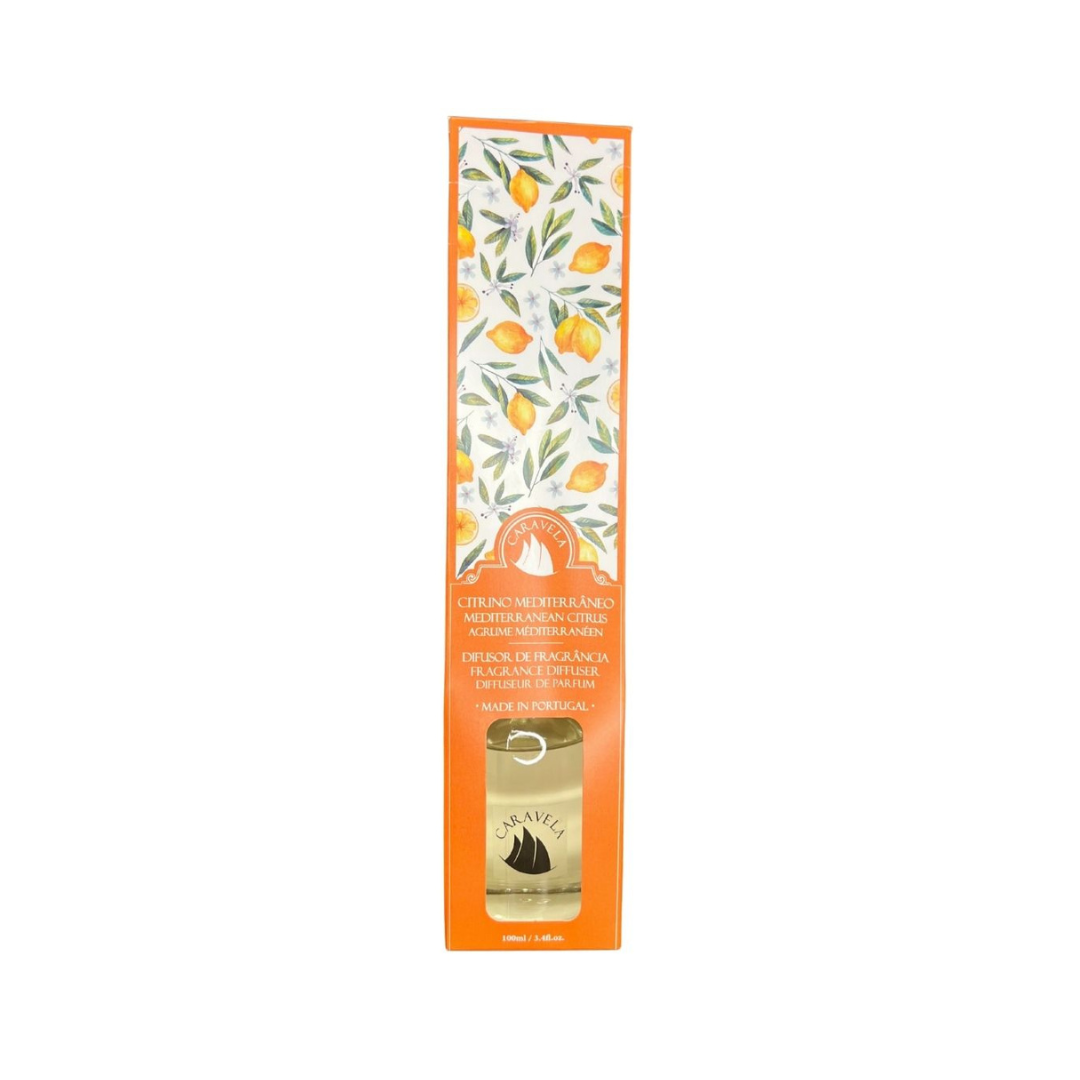 Caravela Mediterranean Citrus Reed Diffuser 100ml