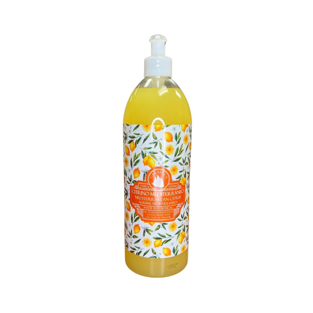 Caravela Mediterranean Citrus Bath Gel 1 Litre