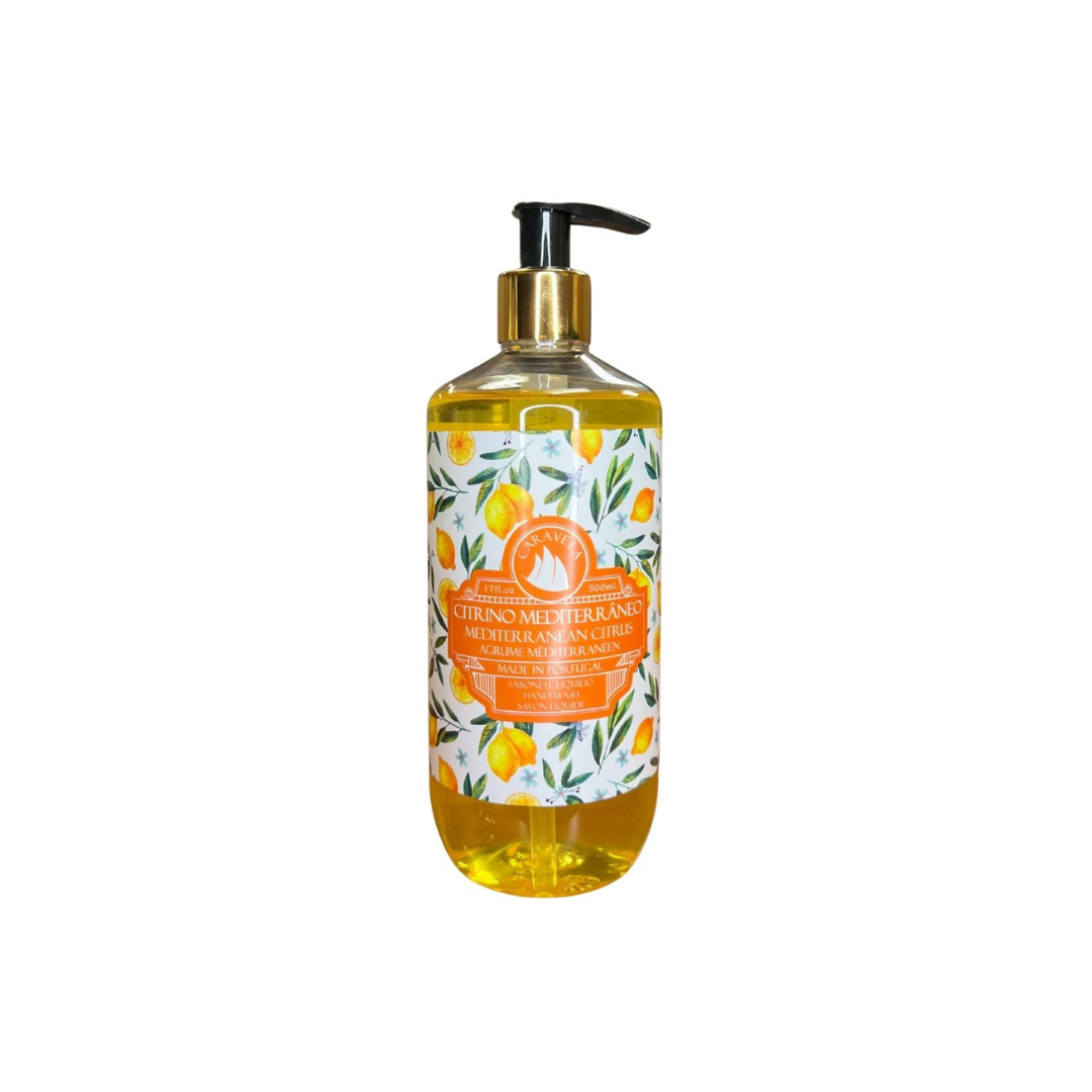 Caravela Mediterranean Citrus Liquid Soap 500ml