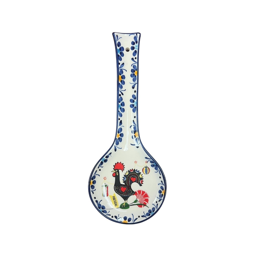 Lisboa Rooster Spoon Rest 10"