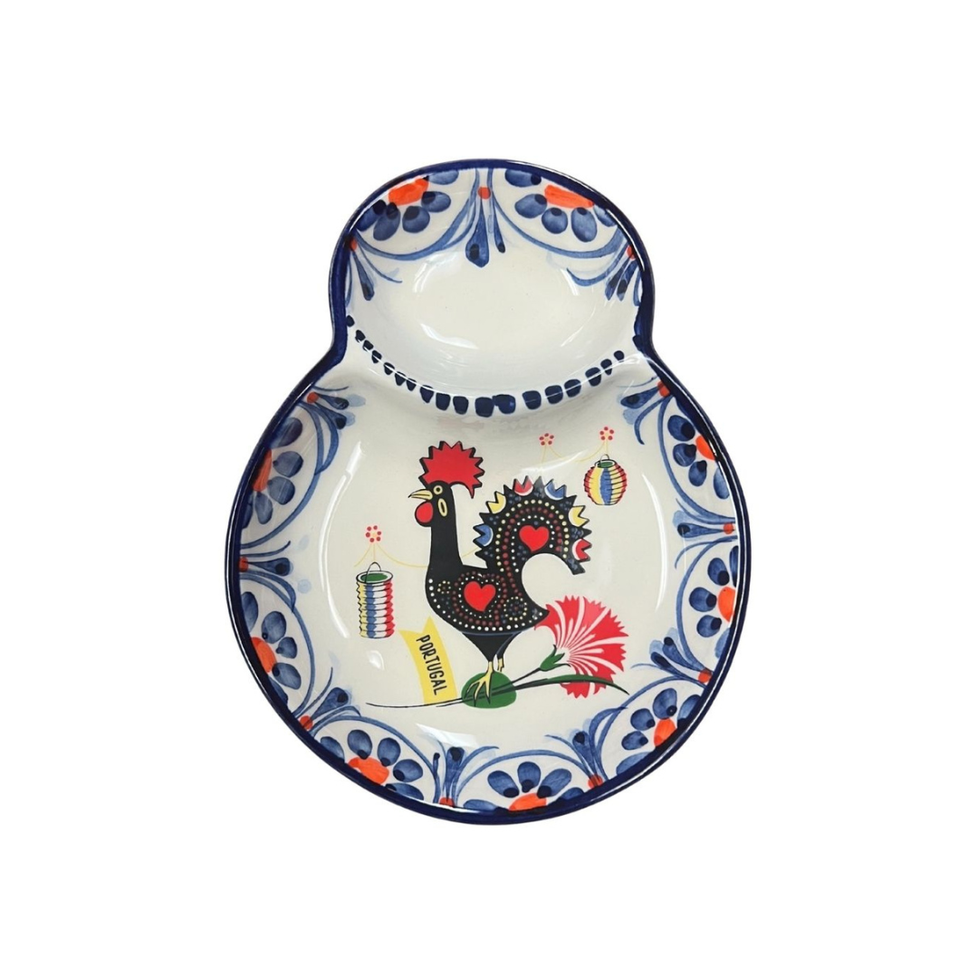 Lisboa Rooster Olive Dish 6"