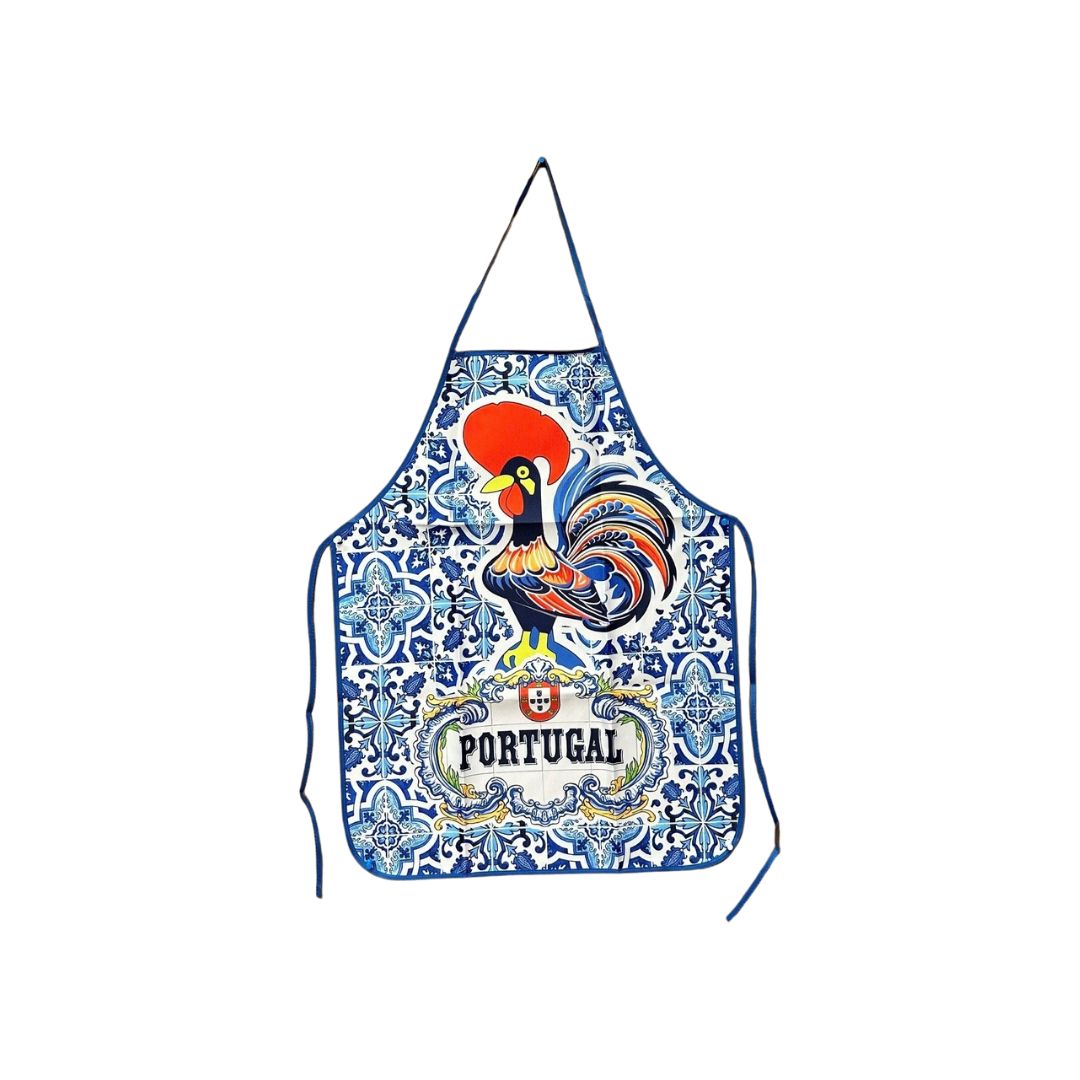 Portugal Rooster Polyester Apron 22x29"