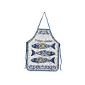 Azulejo with Sardines Polyester Apron 22x29"