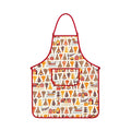 Bacalhau Apron (Brown/Orange) 29x23"
