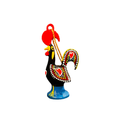 Metal Barcelos Rooster Ornament 3.25"