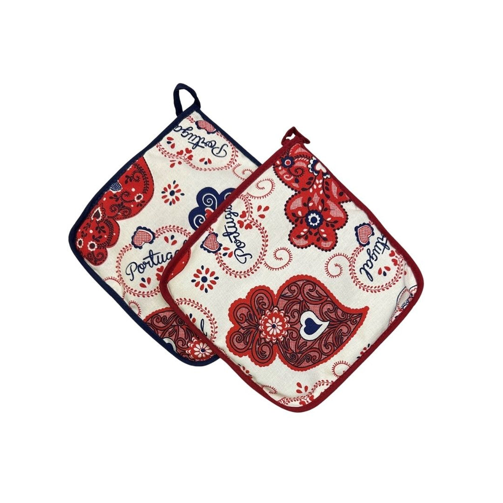 Set of 2 Viana Heart Pot Holder 7.5"