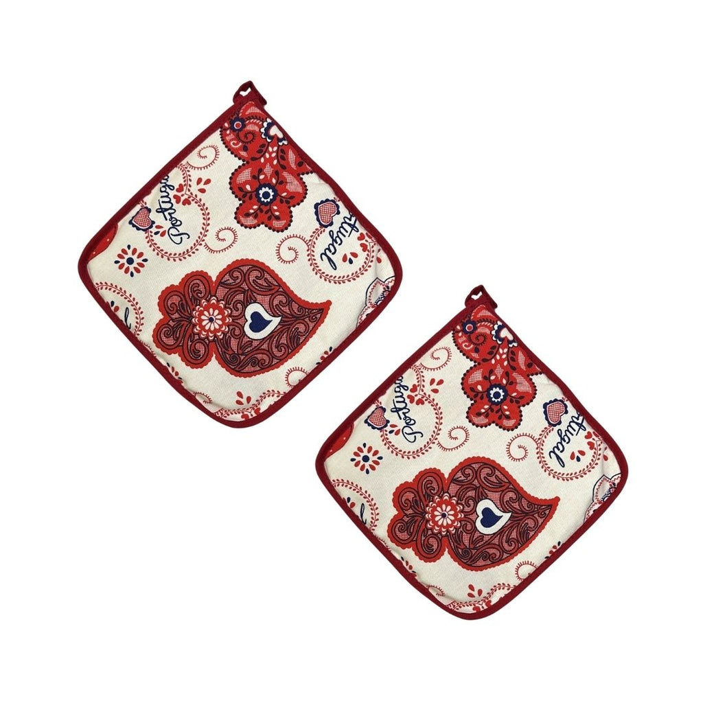 Set of 2 Viana Heart Pot Holder 7.5"