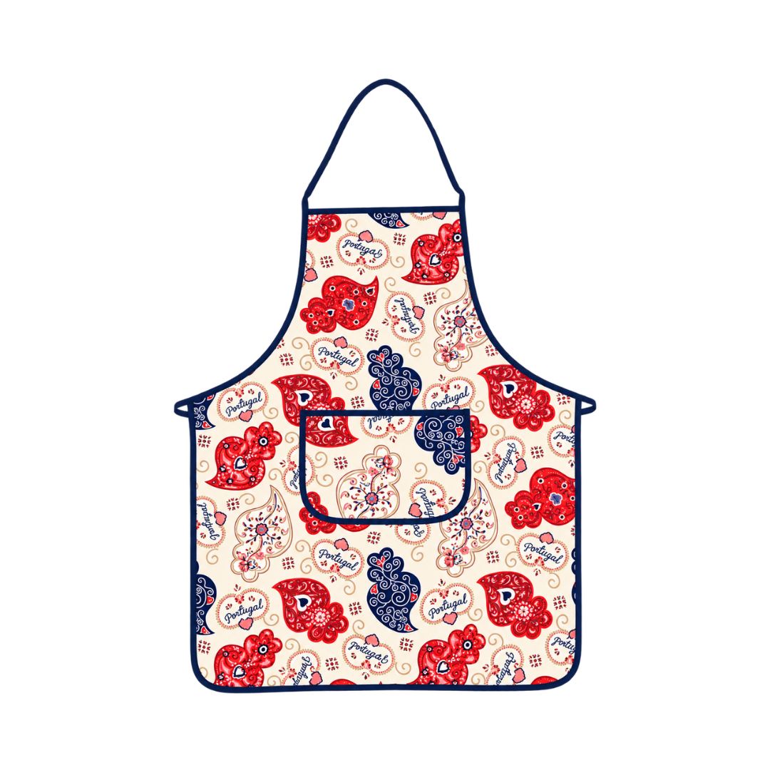 Viana Heart Apron 29x23"