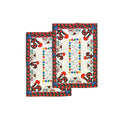 Set of 2 Rooster with Hearts Kitchen Towel 20x28"