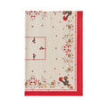 Rooster Tablecloth with Red Border