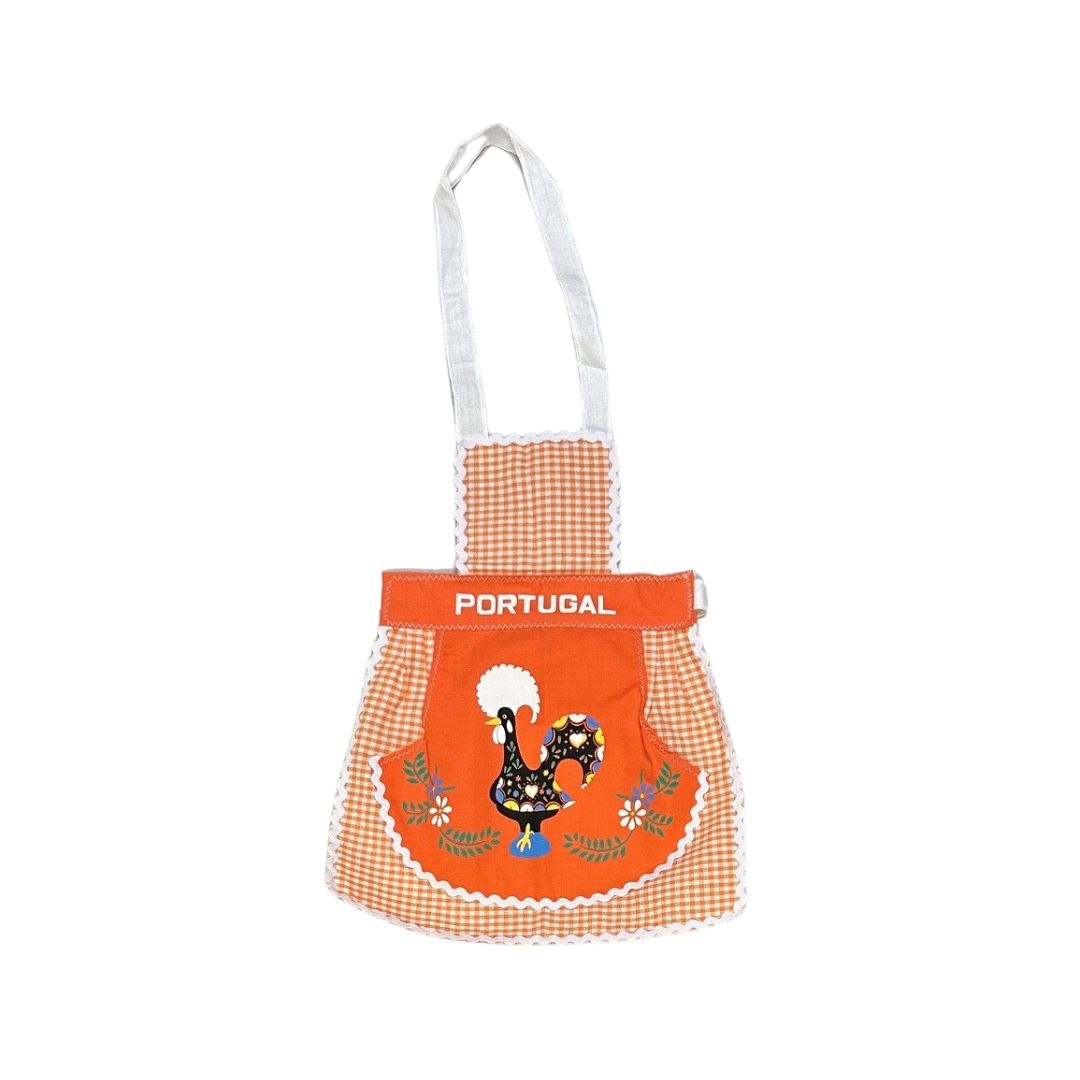 Checkered Kid's Portugal Apron for 2-4yo