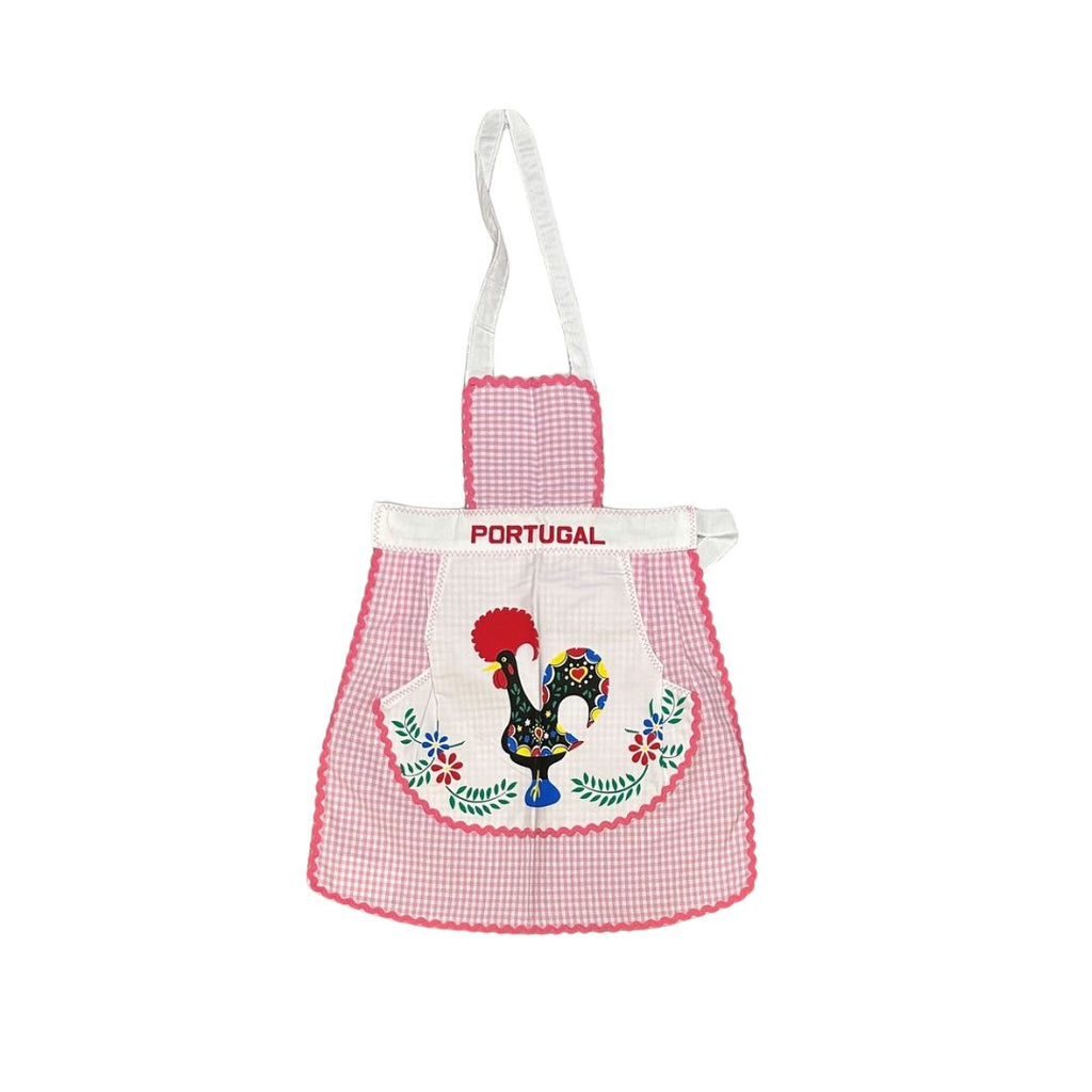 Checkered Kid's Portugal Apron for 2-4yo