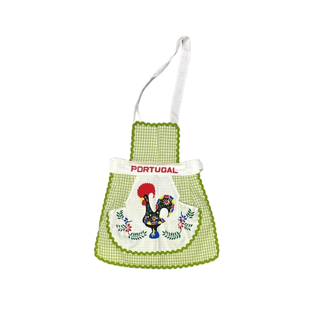 Checkered Kid's Portugal Apron for 2-4yo