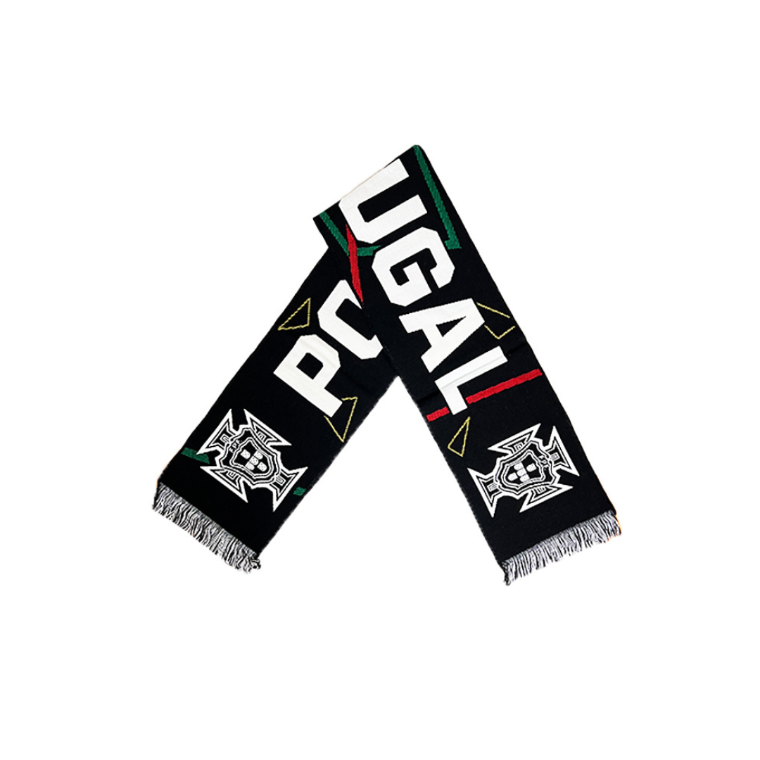 FPF Portugal Black and White Scarf