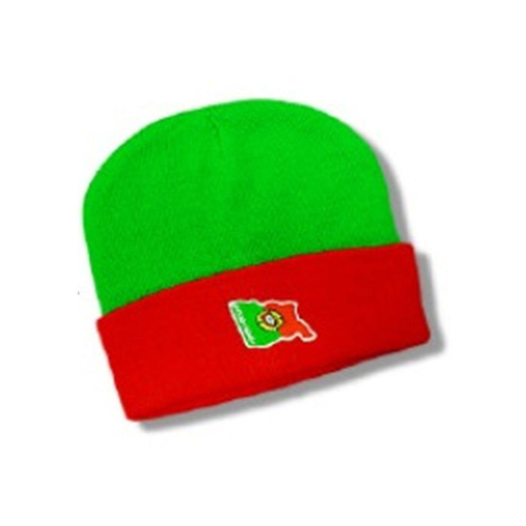 Portugal Toque with Embroidered Portugal Flag
