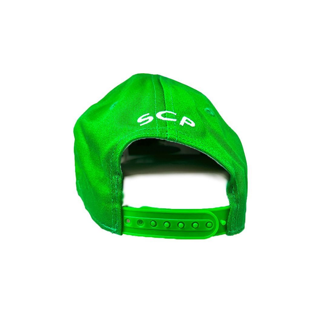 Green Sporting Baseball Hat