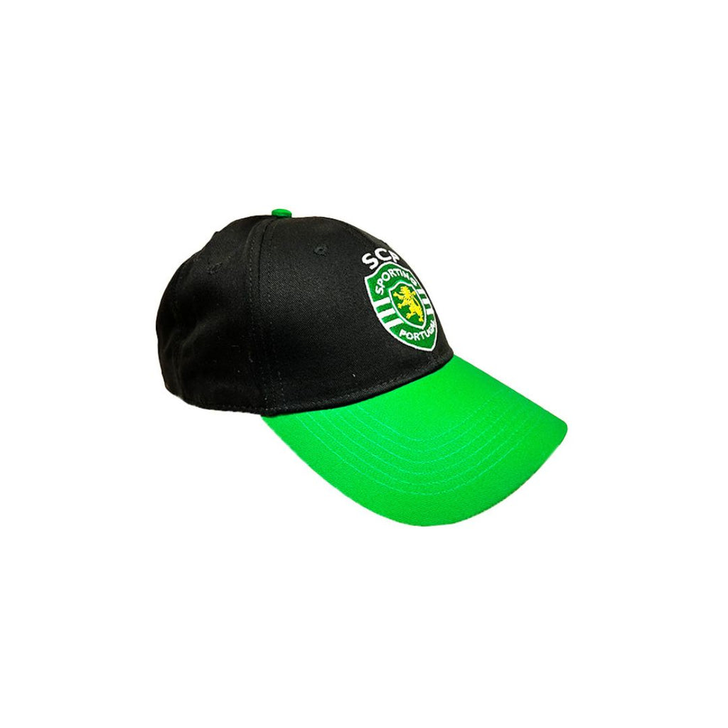 Green and Black Sporting Baseball Hat