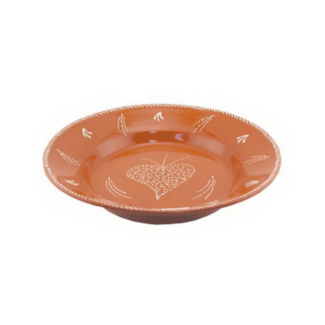 Traditional Clay Serving Plate 13.5"