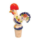 Viva Rooster Cork Stopper 4"